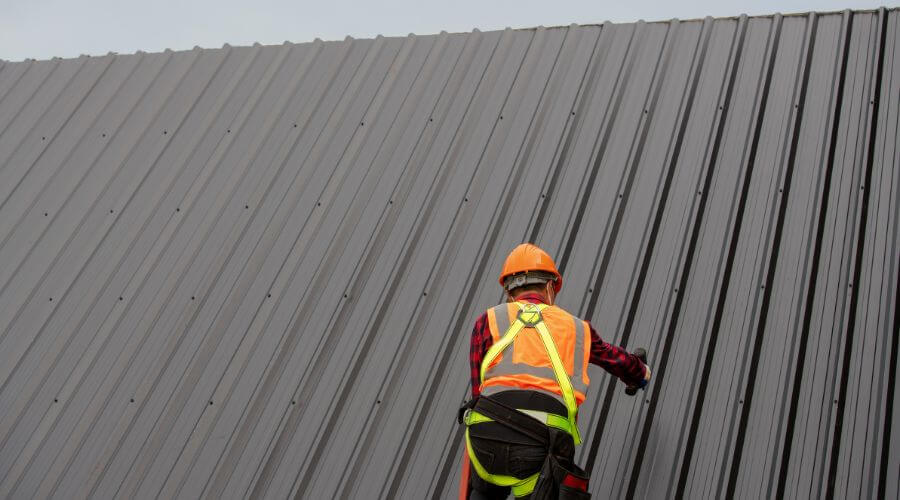 Professional metal roof installation services in Belle, WV